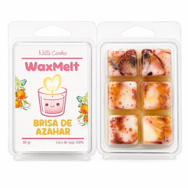 Tableta de Wax Melt de Brisa de Azahar