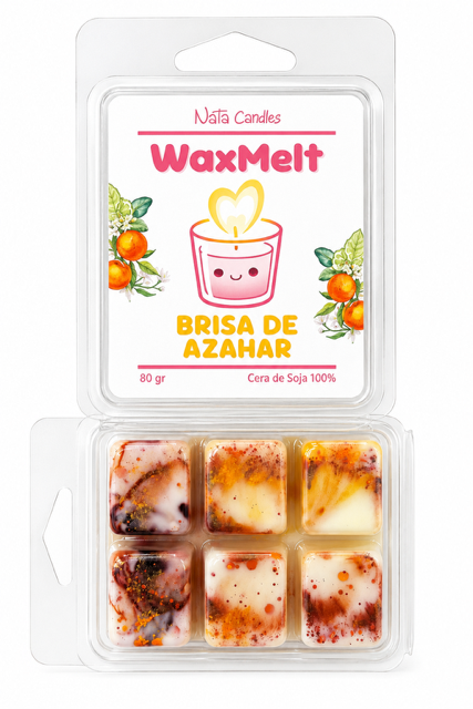 Tableta de Wax Melt de Brisa de Azahar