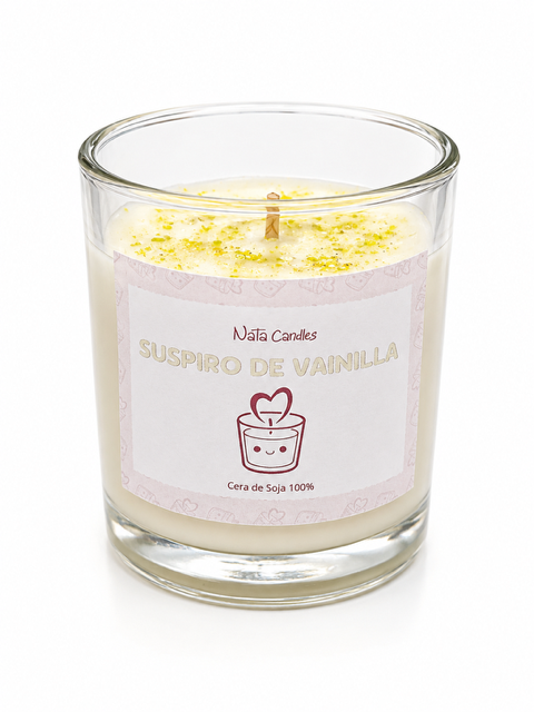 Vela Aromática Gotas de Ternura (Cera de Soja)