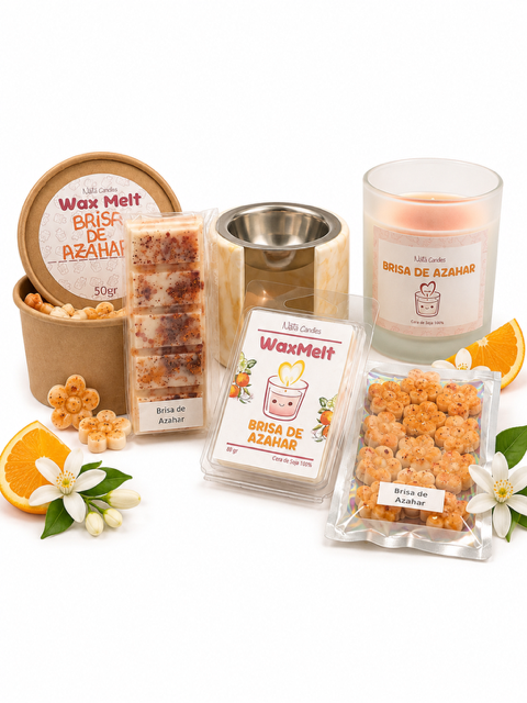 Tableta de Wax Melt de Brisa de Azahar