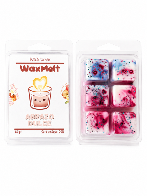 Tableta 75/80gr Wax Melt Abrazo Dulce