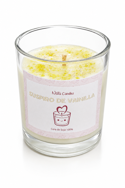 Vela Aromática Gotas de Ternura (Cera de Soja)