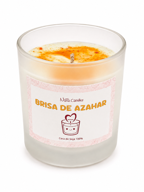 Vela Aromática Brisa de Azahar (Cera de Soja)