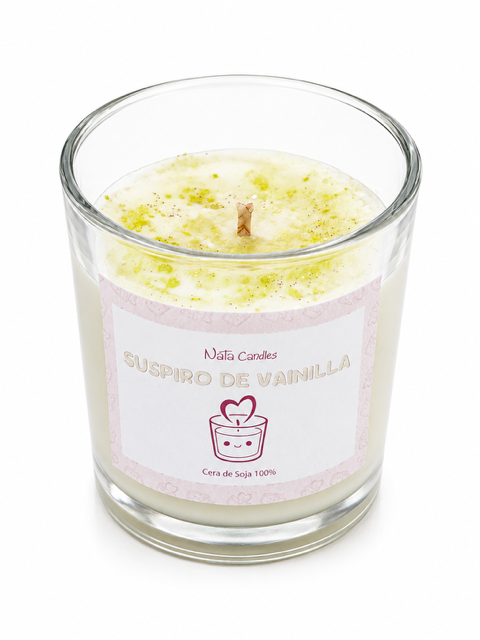 Vela Aromática Gotas de Ternura (Cera de Soja)