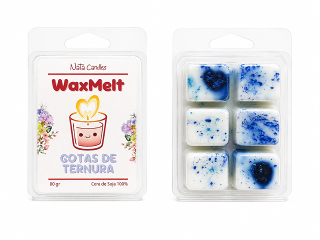 Tableta de Wax Melt Gotas de Ternura