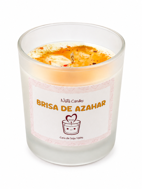 Vela Aromática Brisa de Azahar (Cera de Soja)