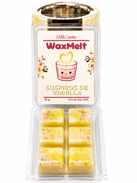 Tableta Wax Melt Suspiros de Vainilla